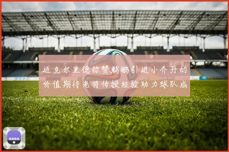 迈克尔里德称赞鹈鹕引进小乔丹的价值期待老将传授经验助力球队成长